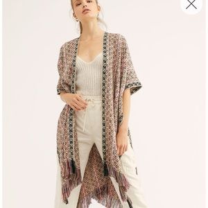 Free People Higher Ground Wrap Kimono